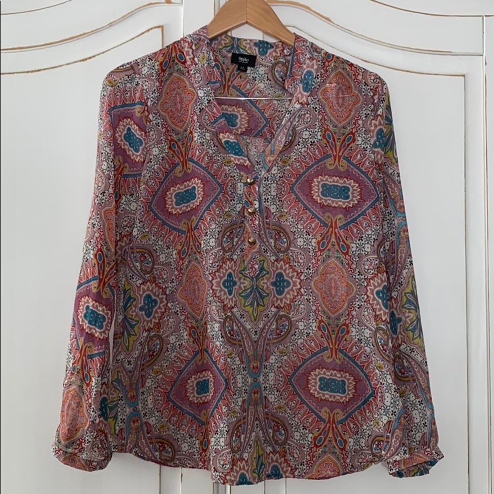 Mossimo Printed women’s blouse